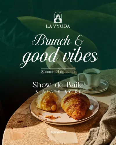 La Vyuda · Pieza de campaña: brunch del sábado con show de baile