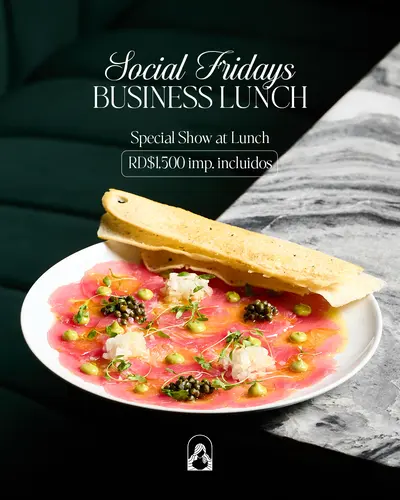 La Vyuda · Pieza de campaña: Social Fridays, almuerzo de negocios
