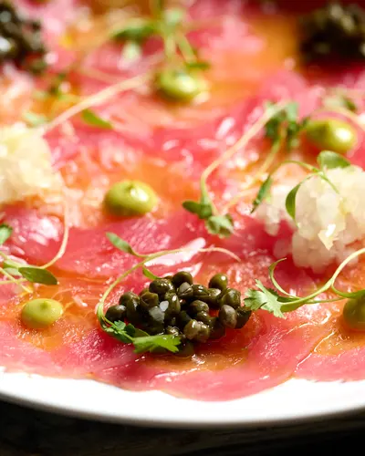 La Vyuda · Carpaccio de la carta