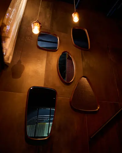 La Vyuda · Detalle del salón