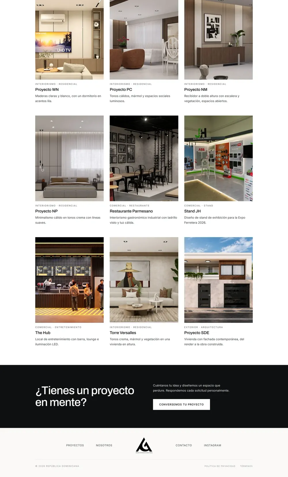 A. Guzman Studio, Portafolio de proyectos (parte 3)