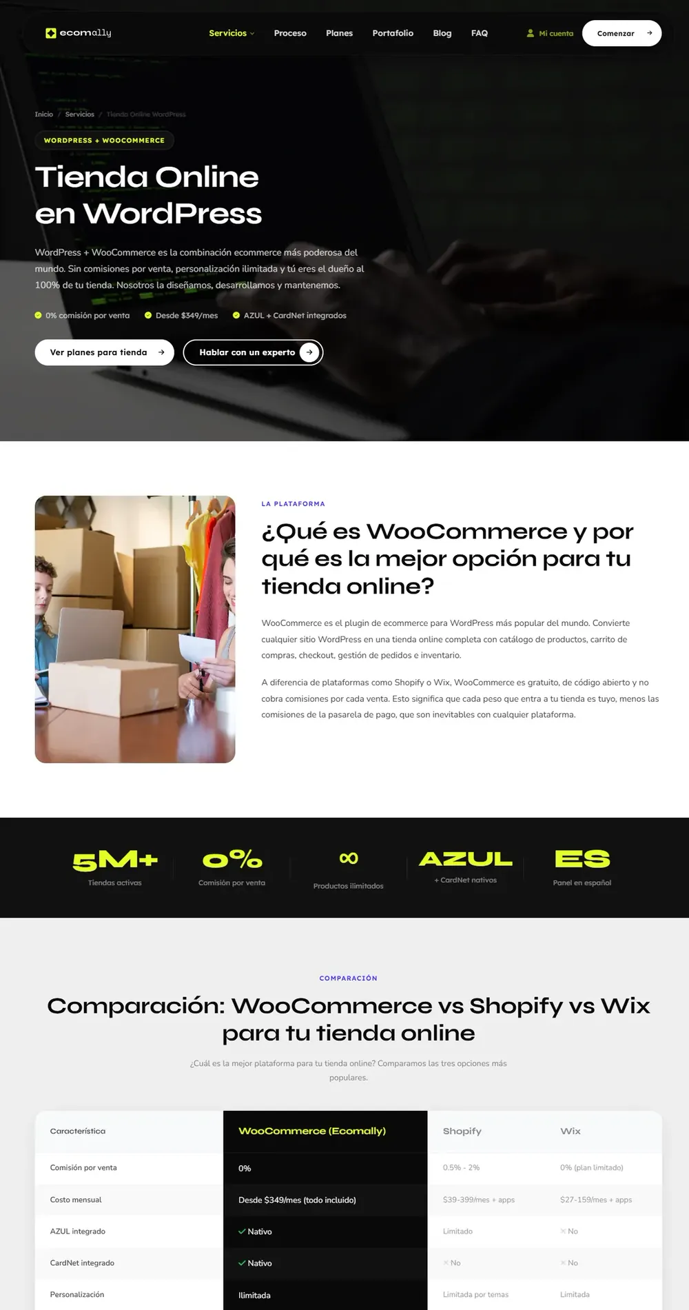 Ecomally, E-commerce WordPress (parte 1)
