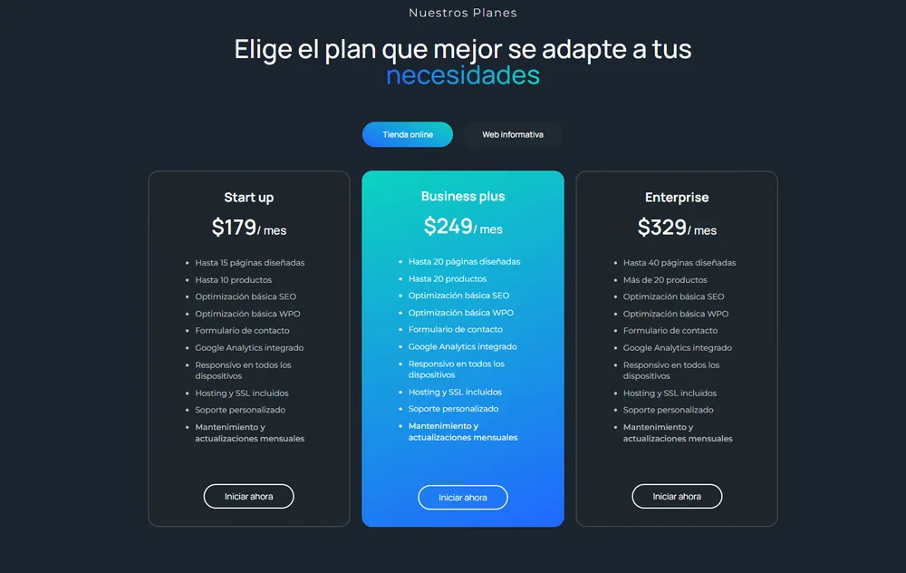 Eshopally, Tienda online (parte 2)