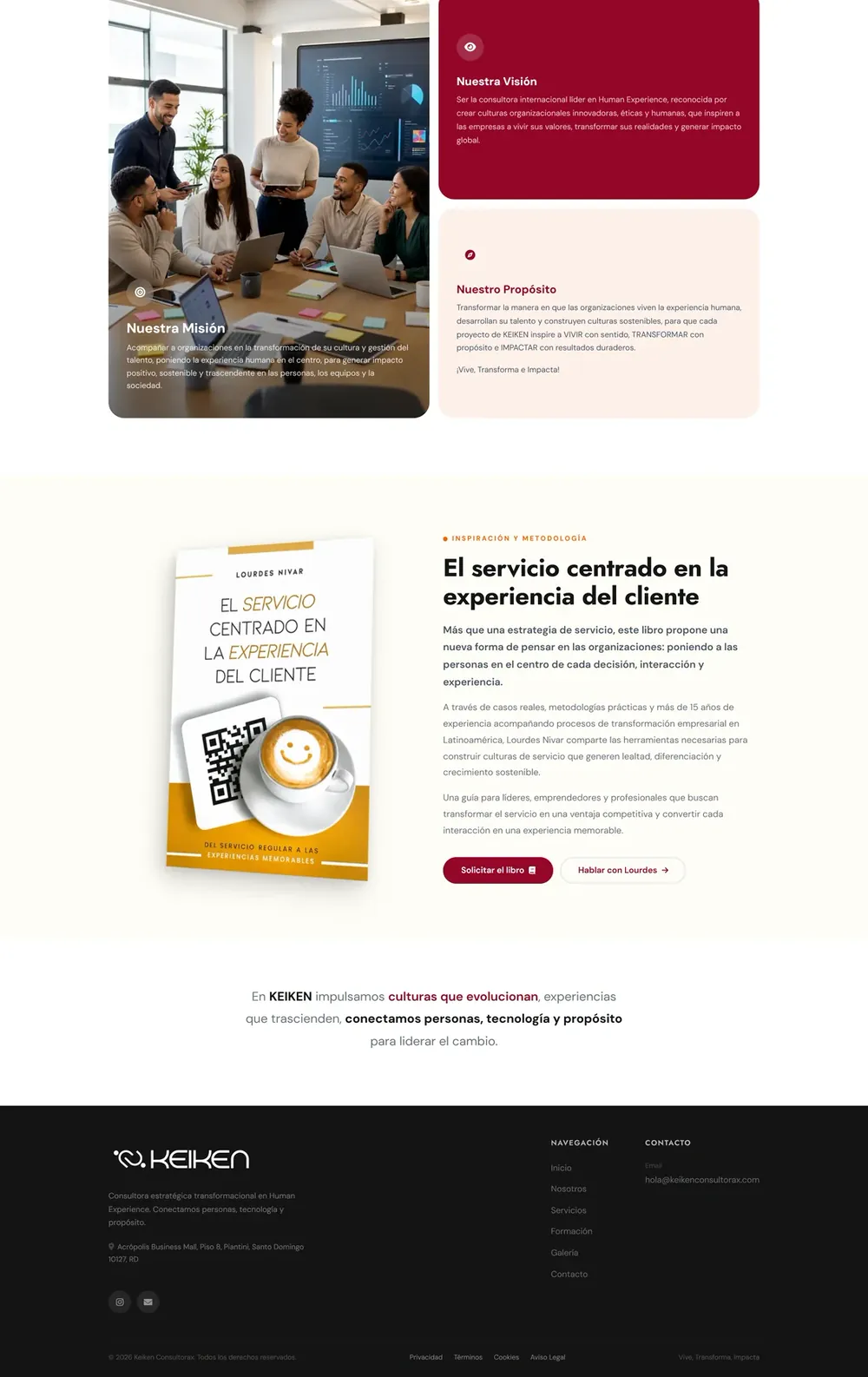 Keiken Consultorax, Quiénes somos (parte 2)