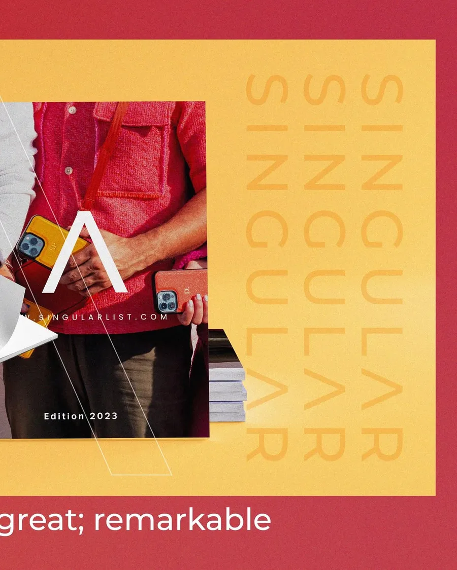 Singular — lanzamiento y catálogo, pieza 2 del proyecto