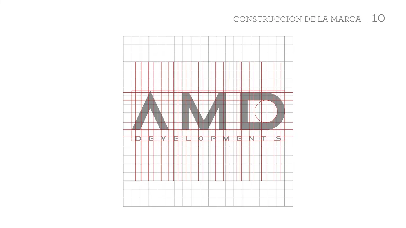 AMD Developments, lámina 2 del manual de marca