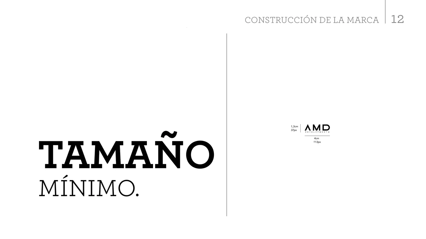 AMD Developments, lámina 3 del manual de marca